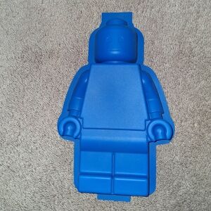 Blue Silicone Lego Minifigure  Mold